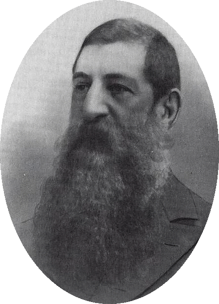Portrait of Samuel Benjamin, 1839–1926